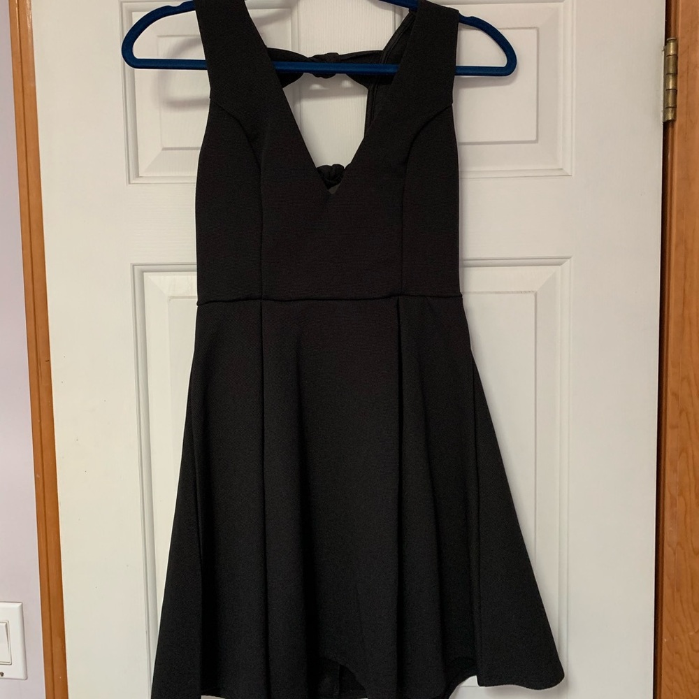(NWT) Charlotte Ruse Black Mini Dress